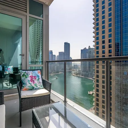 Spacious & Luxurious 1Br Apartment - Best Marina Views - 3Mn Walk To Tram, Jbr & Beach (Adults Only) Dubai Exterior photo