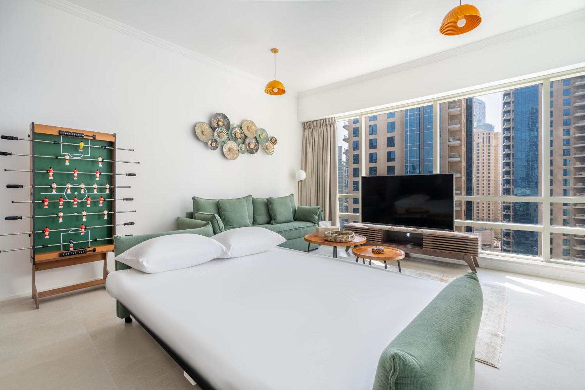 Appartement Spacious & Luxurious 1br - Marina Views - 3mn Walk To Tram, Jbr & (adults Only) *